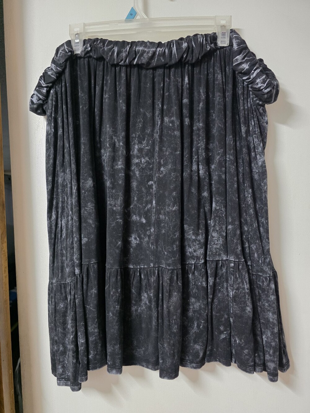 Torrid Mineral Black Acid Wash Midi Skirt